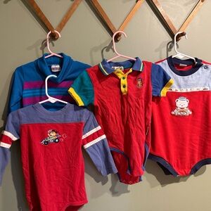 Vintage colorful toddler lot